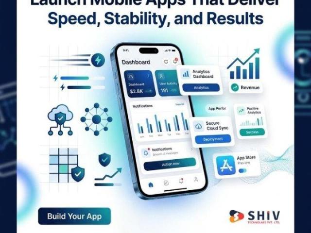 Professional Mobile App Development Company | Shiv Technolabs