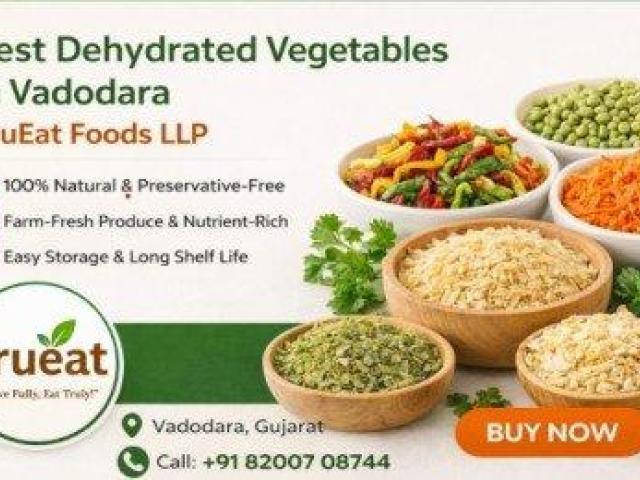 Dehydrated Vegetables in Vadodara | TruEat Foods LLP