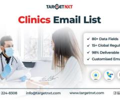 Buy TargetNXT's 100% Opt-in Clinics Email List to Access Private and Group Practices