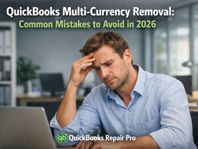 QuickBooks Multi-Currency Removal Mistakes (2026)