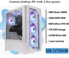 Tailor made Ryzen 5 PC with RTX 4060TI graphics