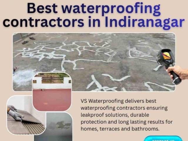 Best waterproofing contractors in Indiranagar
