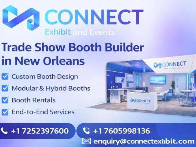 Custom Trade Show Displays in New Orleans – Stand Out Today