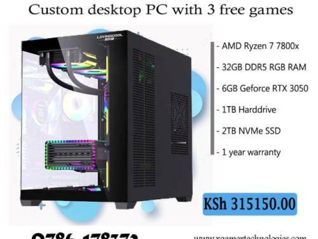 Tailor made Ryzen 7 PC with GeForce RTX 3050