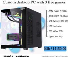 Tailor made Ryzen 7 PC with GeForce RTX 3050