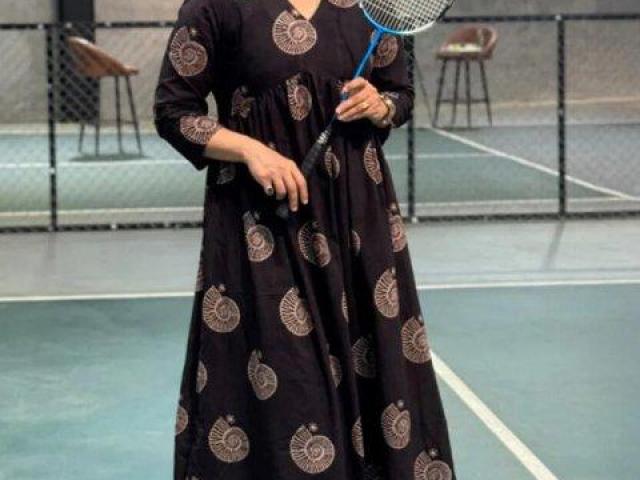 Ajrakh Kurta Set by World of Toji – Handcrafted Elegance for Everyday Wear