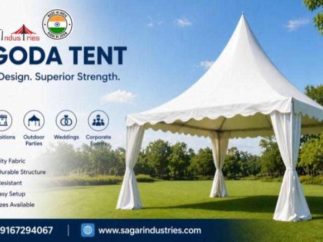 Sagar Industries Pagoda Tent for Religious & Cultural Events