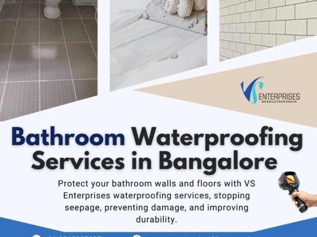 Bathroom Waterproofing Services in Bangalore