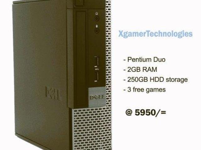 Renovated Pentium dual core Dell desktop PC