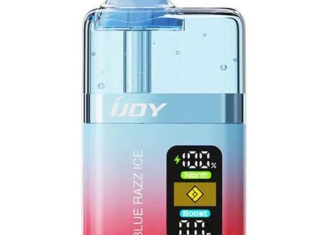 Blue Razz Ice iJOY XP50000 – Long-Lasting Disposable Vape with Cool Berry Flavor