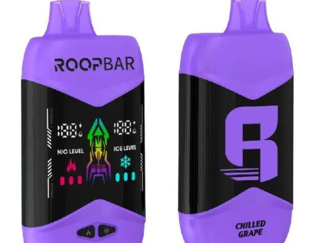 Chilled Grape Roopbar – Icy Grape Disposable Vape Flavor