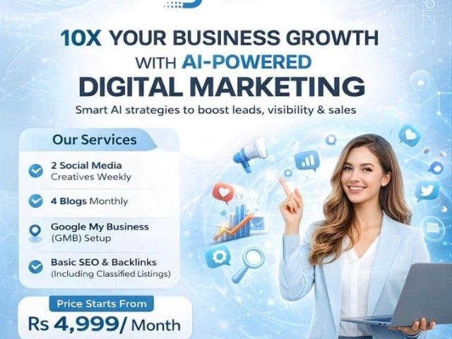 Affordable AI-Powered Digital Marketing Services Starting ₹4,999/Month