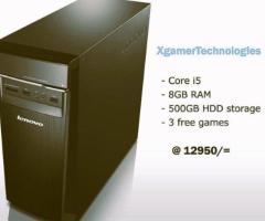 Renovated Lenovo Core i5 SFF desktop computer