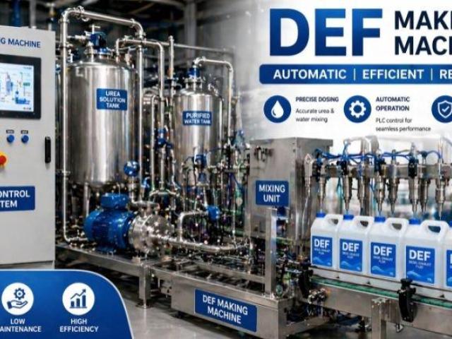 DEF Making Machine Solutions Engineered by DEF Machines Experts