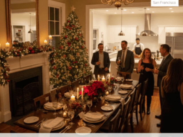 Private Event Space for Company Holiday Party in San Francisco | Naked Kitchen SF