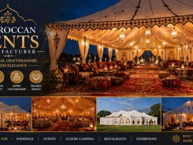 Moroccan Tents Manufacturer | Event Excellence by Sagar Industries