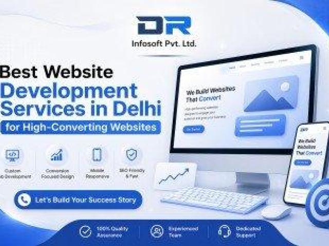Best Website Development Services in Delhi for High-Converting Websites