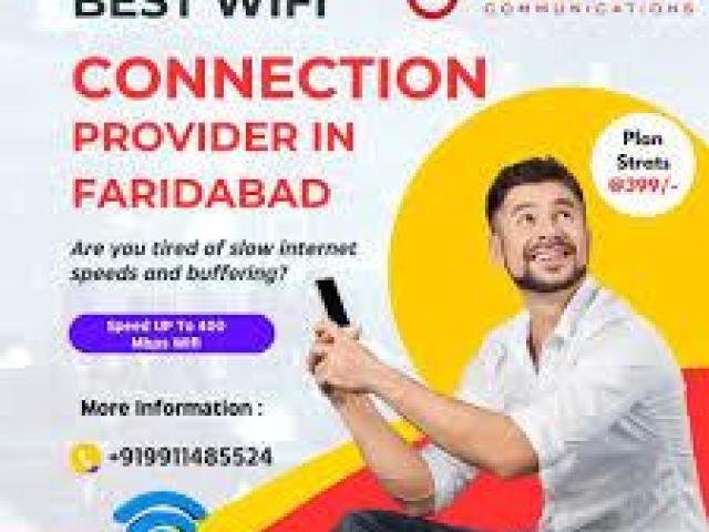 WiFi in Faridabad – Gigmax Fast & Reliable Internet Provider