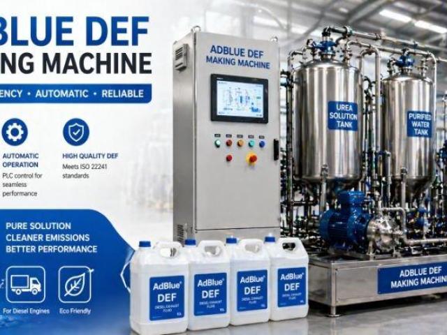 Adblue DEF Making Machine Solutions by DEF Machines – Powering Cleaner Engines