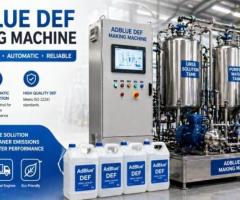Adblue DEF Making Machine Solutions by DEF Machines – Powering Cleaner Engines