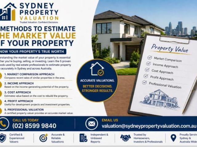 5 Methods to Estimate Market Value of Property | Sydney Property Guide