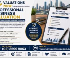 Professional Business Valuation NSW | Certified Company Valuation Experts