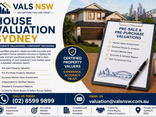 House Valuation Sydney | Pre-Sale & Pre-Purchase Property Valuers