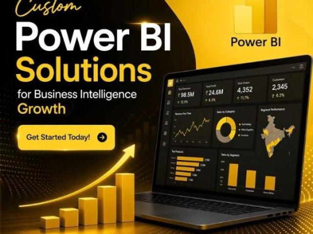 Scalable Power BI Development Services by Shiv Technolabs