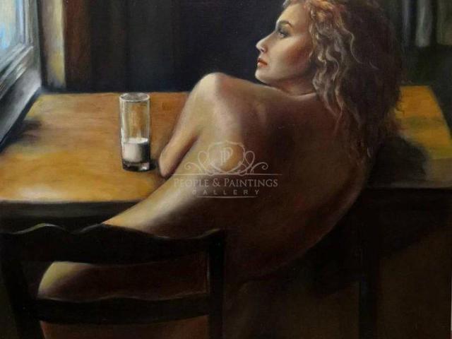 Morning – Serene Figurative Painting