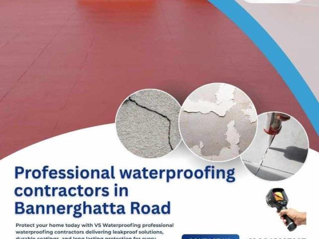 Professional waterproofing contractors in Bannerghatta Roa