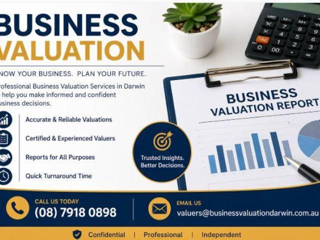 Accurate Business Valuation Services in Darwin – Certified Experts
