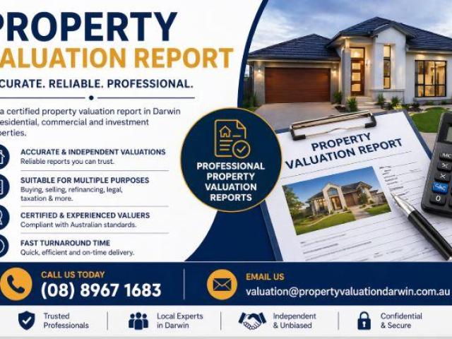Professional Property Valuation Report Services in Darwin