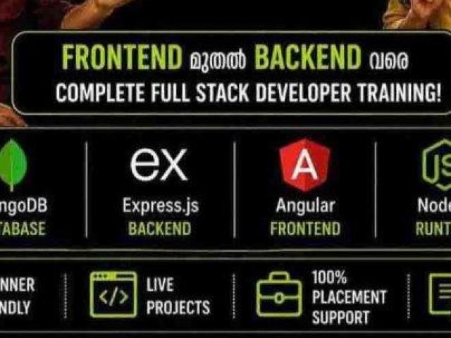 MEAN Stack Training in Kochi for Full Stack Development