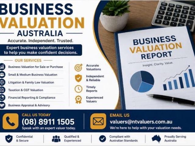 Expert Business Valuation Services in Australia – Darwin Specialists