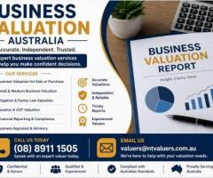 Expert Business Valuation Services in Australia – Darwin Specialists