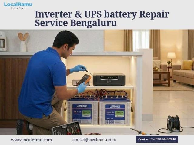 Smartest UPS Repair and Service in Bengaluru by LocalRamu