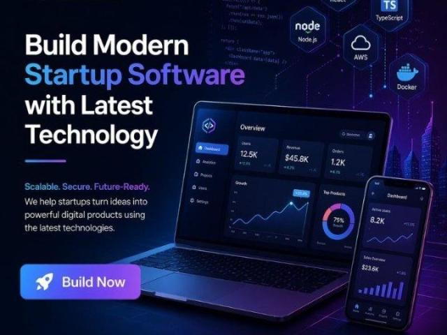 Startup Software Development Services for Custom Apps