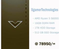 Renovated AMD Ryzen 5 HP Victus desktop tower