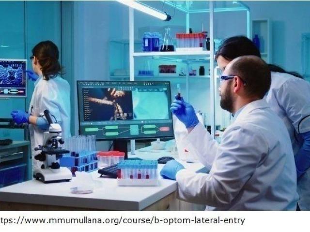 Bsc optometry lateral entry admission