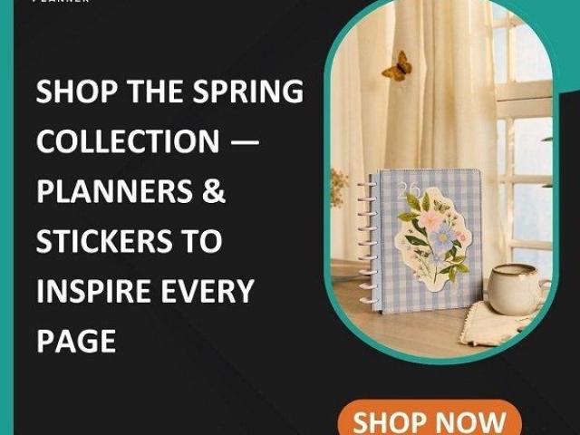 Shop the Spring Collection — Planners & Stickers to Inspire Every Page