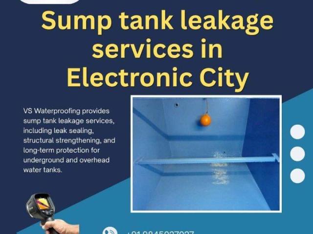 Sump tank leakage services in Electronic City Bangalore