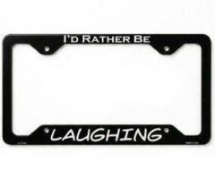 Funny License Plate Frames Make Drivers Smile