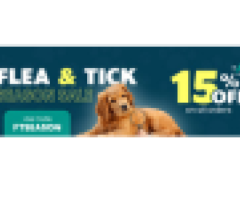 Flea & Tick Season Sale – 15% OFF at PetCareClub!