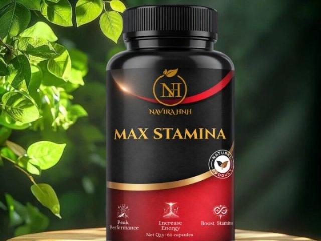 Max Stamina Capsules | Herbal Energy & Endurance Support | Bulk Available