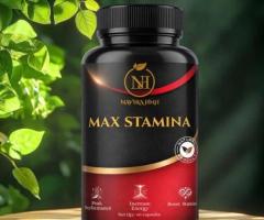 Max Stamina Capsules | Herbal Energy & Endurance Support | Bulk Available