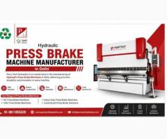 Hydraulic Press Brake Machine Manufacturer in Delhi