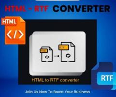 Upload and Convert Your HTML file into RTF with HTML - RTF Converter