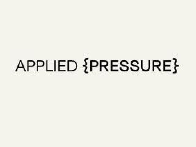 Applied Pressure