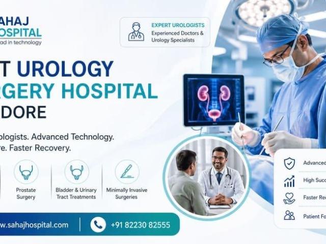 Best Urology Surgery Hospital in Indore - Sahaj Hospital ---