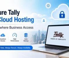 Secure Tally on Cloud Hosting for Anywhere Business Access